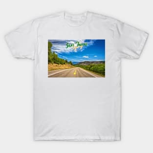 San Juan Skyway near the Dallas Divide T-Shirt